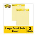 Post-It Pad, Post-It, Easel, Lined, Yw, PK2 561